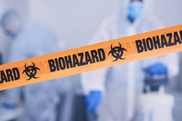 Professional Blood Cleanup technician working in Cherry Hill, VA